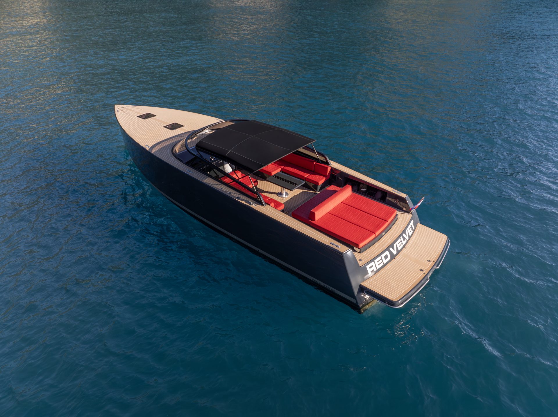 VanDutch 55 day cruiser charter — Dutch design, 36 knots